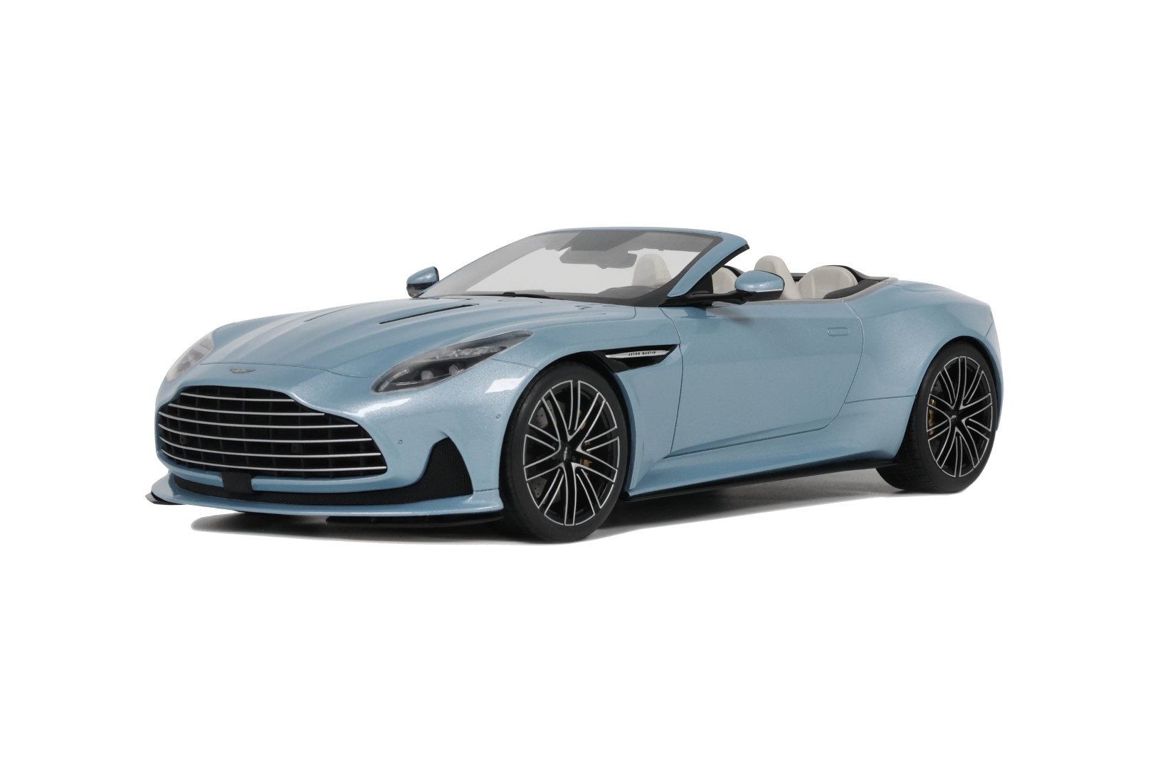 1:18 ASTON MARTIN DB12 VOLANTE CARRIBBEAN BLUE PEARL 2 2023 - GT Spirit - GT479
