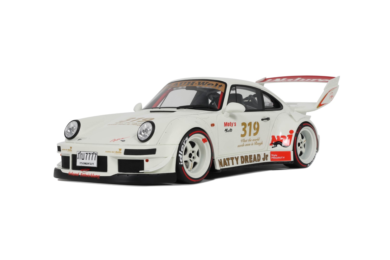 1:18 PORSCHE RWB NATTY DREAD JUNIOR WHITE 2024 - GT Spirit - GT489