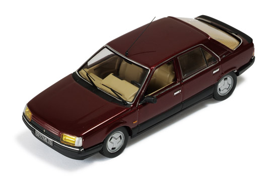 1:43 RENAULT 25 PHASE 1 1986 METALLIC BORDEAUX