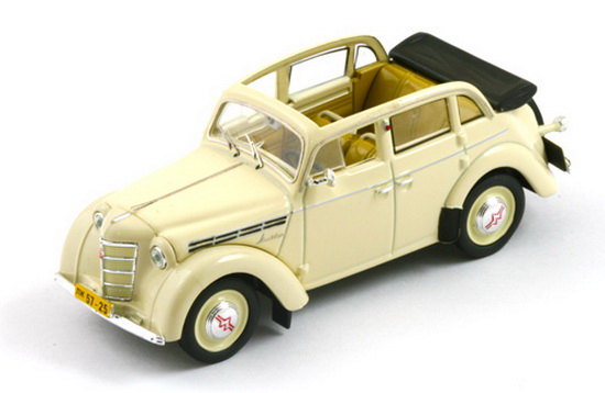 1:43 MOSKWICH 400 CONVERTIBLE 1949 BEIGE