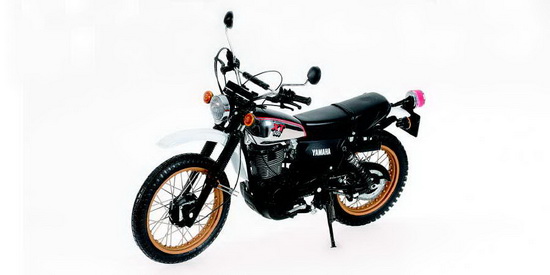 1:12 YAMAHA XT 500 W GOLDEN WHEELS 1981