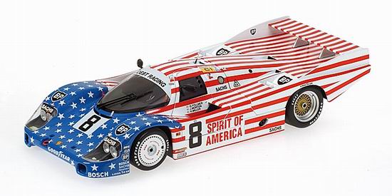 1:18 PORSCHE 956 L STARS+STRIPES LE MANS 1986