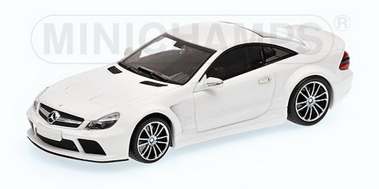 1:43 MERCEDES SL65 AMG BLACK SERIES ( R230 ) 2009 MATT WHITE