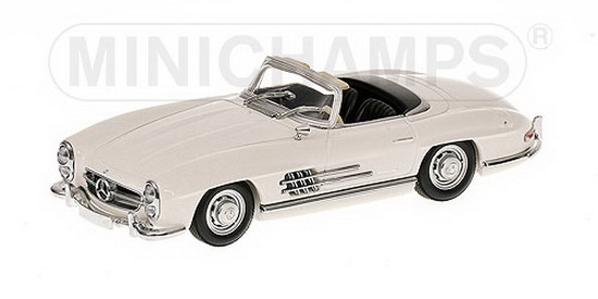 1:43 MERCEDES 300 SL ROADSTER ( W 198 II ) 1957 WHITE