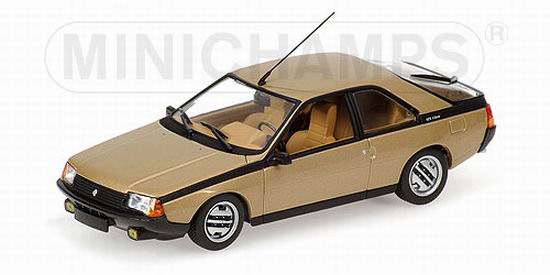 1:43 RENAULT FUEGO 1983 GOLD METALLIC