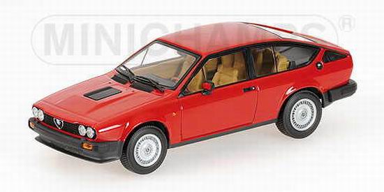 1:43 ALFA ROMEO GTV 6 COUPE 1983 RED