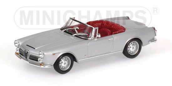 1:43 ALFA ROMEO 2600 SPIDER 1964 SILVER