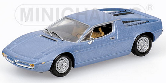 1:43 MASERATI MERAK 1974 BLUE