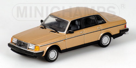 1:43 VOLVO 240 GL 1986 GOLD METALLIC
