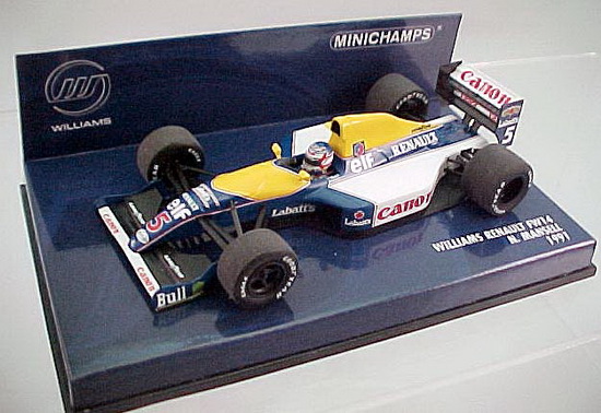 1:43 WILLIAMS FW 14 RENAULT 1991 N.MANSELL