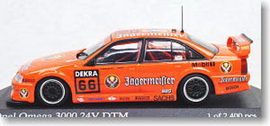 1:43 OPEL OMEGA JAGERMEISTER DTM 1991 P.OBERNDORFER