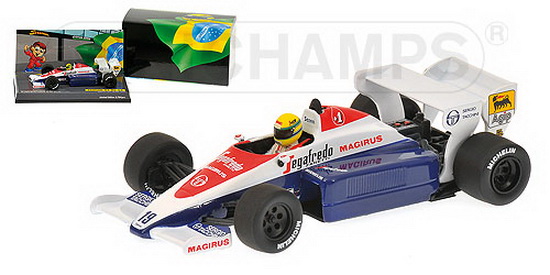 1:43 TOLEMAN HART TG 184 A.SENNA ANNIVERSARY COMMEMORATION