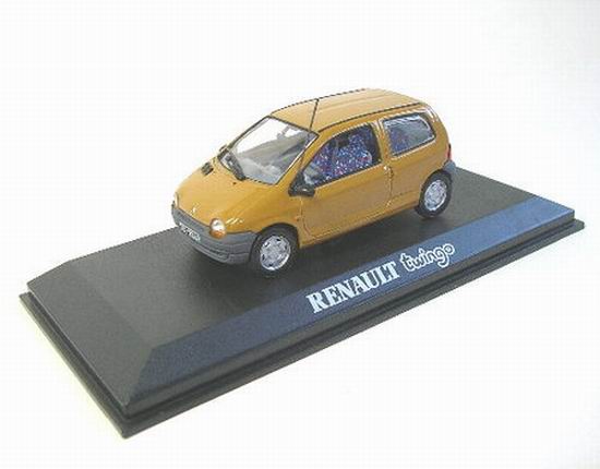 1:43 RENAULT TWINGO JAUNE 1993
