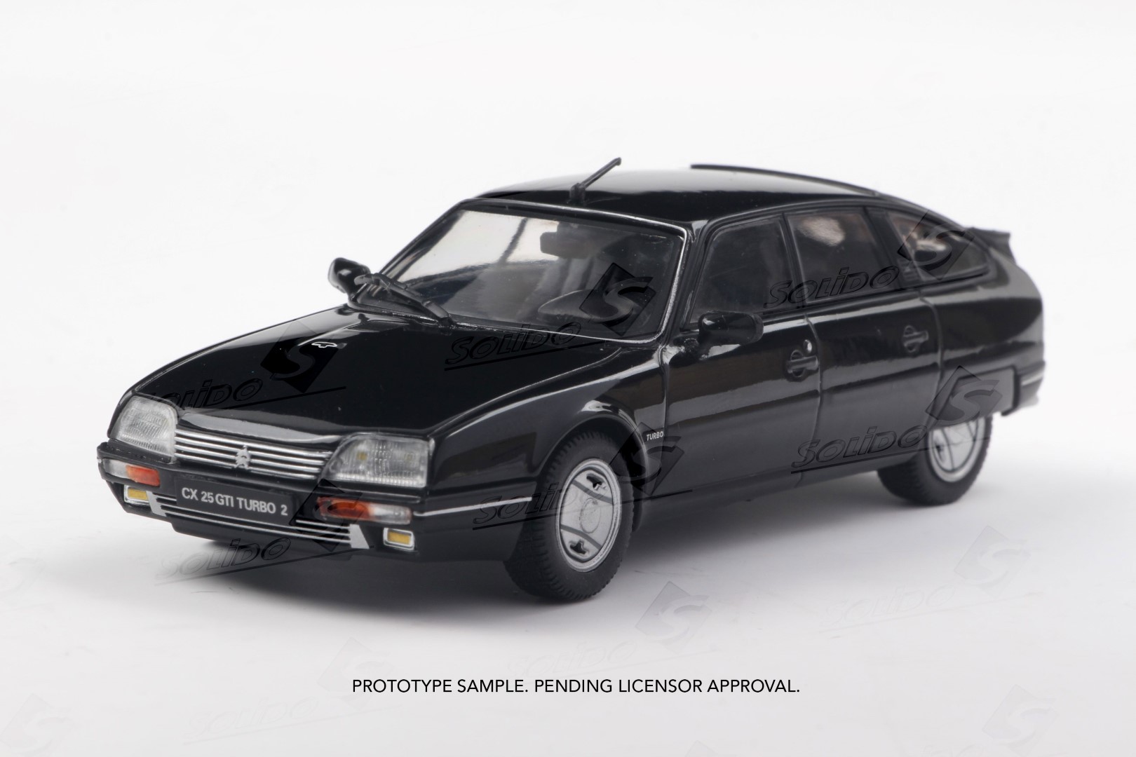 1:43 CITROËN CX GTI TURBO II NOIR ONYX 1989 - SOLIDO - S4311706