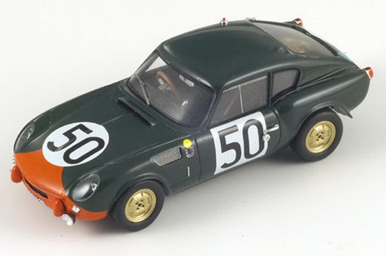 1:43 TRIUMPH SPITFIRE NO50 LE MANS 1964 HOBBS / SLOTEMAKER