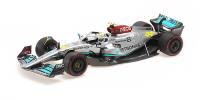 1:18 MERCEDES-AMG PETRONAS FORMULA ONE TEAM F1 W13 PERFORMANCE - LEWIS HAMILTON - GP SPAIN 2022 - MINICHAMPS - 110220044