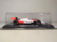1:24 MCLAREN MP4/4 #12 1988 AYRTON SENNA WHITE/RED MARLBORO STYLE blister PRE-PRODUCTION - IXO - 24F2BL