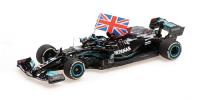 1:43 MERCEDES-AMG PETRONAS FORMULA ONE TEAM W12 E PERFORMANCE - HAMILTON - WINNER BRITISH GP 2021 - MINICHAMPS - 410211144