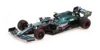 1:43 ASTON MARTIN COGNIZANT FORMULA ONE TEAM AMR21 - SEBASTIAN VETTEL - 2ND AZERBAIJAN  GP 2021 - MINICHAMPS - 417210705