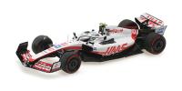 1:43 HAAS F1 TEAM VF-22 - MICK SCHUMACHER - FIRST POINTS - BRITISH GP 2022 - MINICHAMPS - 417221047