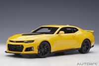 1:18 Chevrolet Camaro ZL1 2017 (Bright Yellow) - AUTOART - AA-71205