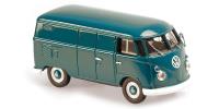 1:43 VOLKSWAGEN T1 KASTENWAGEN - 1963 - TURQUOISE - MINICHAMPS - 940052200