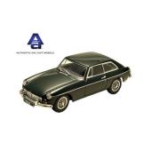 1:43 MGB GT COUPE MK II GREEN - AUTOART - AA-56602