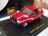 1:43 TALBOT SAMBA RALLYE 1983 RED - IXO - CLC163