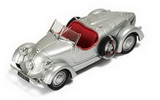 1:43 MERCEDES 150 SPORT ROADSTER 1935 SILVER / RED INTERIOR
