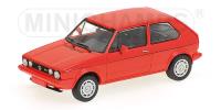 1:43 VW GOLF I GTI 1977 RED - MINICHAMPS - 400055170