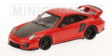 1:43 PORSCHE 911 ( 997 II ) GT2 RS 2010 RED BLACK WHEELS