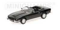 1:43 ASTON MARTIN V8 CABRIO 1987 BLACK - MINICHAMPS 400137730