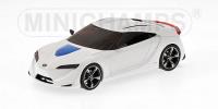 1:43 TOYOTA FT-HS 2008 WHITE METALLIC