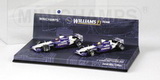 1:43 WILLIAMS F1 BMW FW24 2002 SET 2
