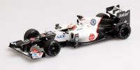 1:43 SAUBER F1 TEAM FERRARI C31 - KAMUI KOBAYASHI - 3RD PLACE JAPAN GP - 2012 MINICHAMPS 410120114