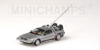 1:43 DELOREAN DMC 12 1985 BACK TO THE FUTURE GIFT BOX - MINICHAMPS 436140070
