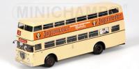 1:43 BUESSIG D2U BUS DOPPELDECKER JAEGERMEISTER 1955 - MINICHAMPS 439071082