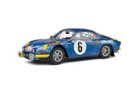 1:18 ALPINE A110 1600S BLUE #6 ANDRUET/ PAGANI RALLYE MONTECARLO 1972 - SOLIDO - S1804207