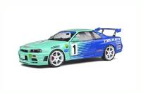 1:18 Nissan Skyline (R34) GT-R No1 JGTC 2001 BLUE 
