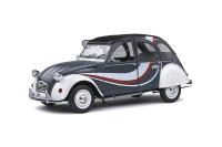 1:18 Citroën 2 CV 6 Chic 1982 BLACK/WHITE - SOLIDO - S1805023