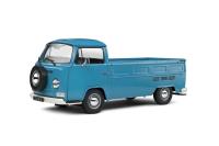 1:18 VOLKSWAGEN T2 PICK UP BLUE 1968 - SOLIDO - S1809403