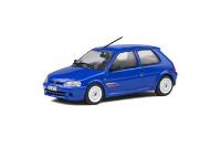 1:43 Peugeot 106 Ph.2 Rally Blue 1995 - SOLIDO - S4312102