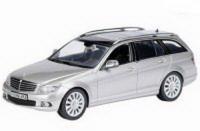 1:43 MERCEDES C-CLASS S204 T-MODEL SILVER - SCHUCO - 04941