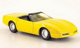 1:43 CORVETTE CABRIO YELLOW