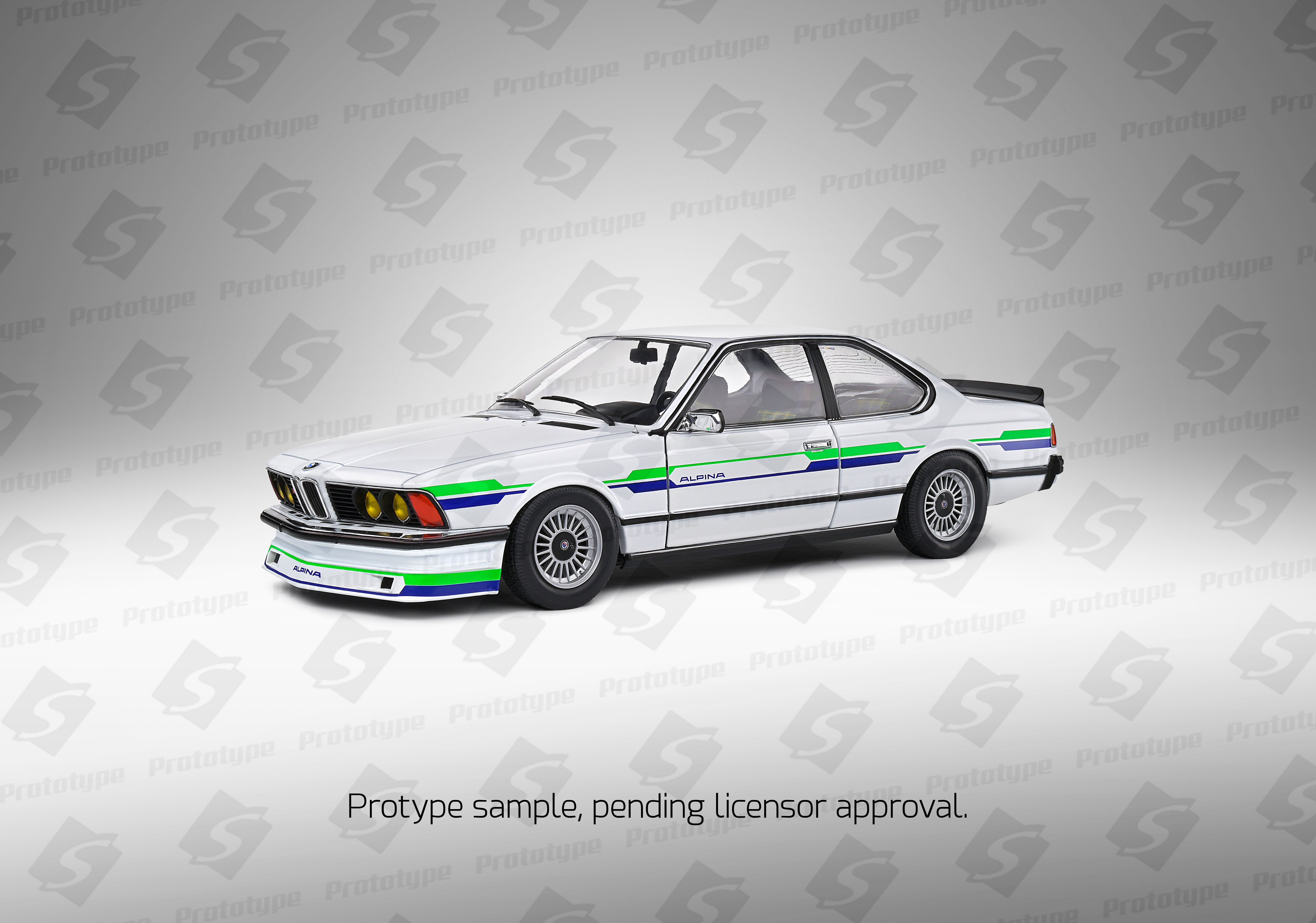 Model de colecție SOLIDO Modern: Mașini - Alpina B7 Turbo (E24) (White) (1984
