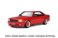 1:18 MERCEDES-BENZ W126 560 SEC WIDE BODY RED 1986 - OTTO - OT995